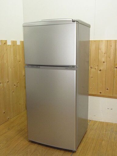 【中古】rr1593　アクア　冷凍冷蔵庫　AQR-111D　109L　アーバンシルバー　AQUA　冷蔵庫　冷凍庫　トップフリーザー　右開き　耐熱100℃テーブル　静音化設計