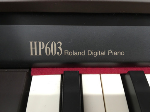 Roland HP603 2016年製 電子ピアノ