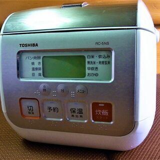 TOSHIBA　炊飯器　RC-5NS　　　