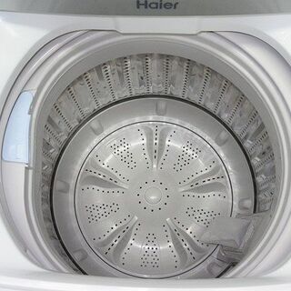 rr0819　ハイアール　全自動洗濯機　JW-C55A　5.5kg　ホワイト　2018年製　Haier　洗濯機　3Dウィングパルセーター　風乾燥　しわケア　白　高濃度洗浄機能　お急ぎコース10分