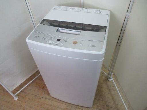 JAKN2230/洗濯機/4.5キロ/ステンレス槽/自動おそうじ/アクア/AQUA/AQW-S45G/中古品/