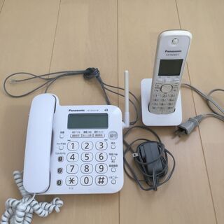 固定電話機　パナソニック　VE-GD23-W　美品