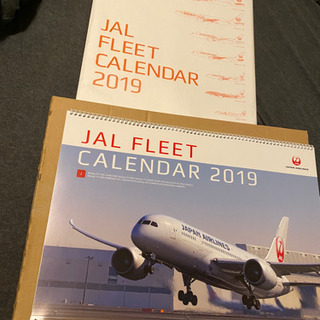 JAL 2019年　カレンダー