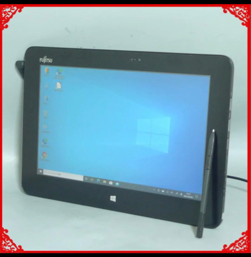 タブレット 中古 Q555/K32 4GB 無線 Win10 富士通 Office タブレットPC