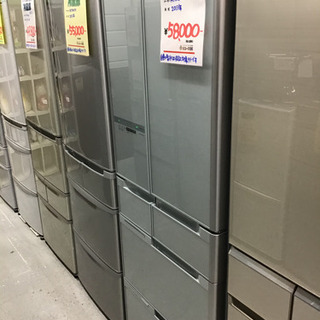 ○販売終了○HITACHI 日立 6ドア 冷蔵庫 2013年 475ℓ シルバー