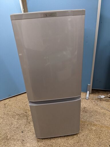 (売約済み)三菱 MITSUBISHI ノンフロン冷凍冷蔵庫 146L 2016年製 MR-P15A-S 2ドア