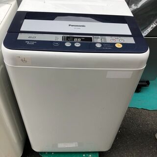 ☆中古 激安! Panasonic パナソニック 全自動洗濯機 6.０kg 2013年製 