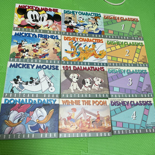ディズニー　ポストカードブック　12冊