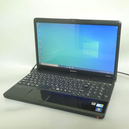 送料無料 ノートパソコン 中古動作良品 15.5型 SONY VAIO VPCEB4AGJB Core i3 4GB 320GB DVDRW 無線Lan Bluetooth Windows10 Office
