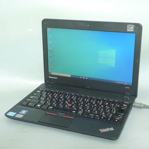 送料無料 1台限定 ノートパソコン 中古動作良品 11.6型 Lenovo X121e Core i3 4GB 320G 無線LAN webカメラ Windows10 LibreOffice