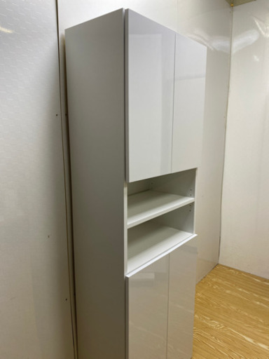 stp-0962  食器棚　キッチン収納　ホワイト