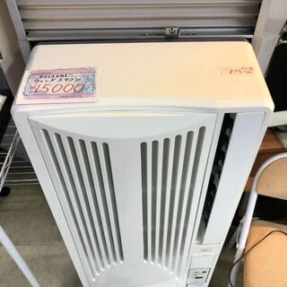 ☆中古 激安！！ 　コイズミ　ウインドエアコン　1.6/1.9ｋｗ　　KAW-1951形　2015年製　本体の幅36㎝×奥行17㎝×高さ77㎝　KD049　￥15,000！！