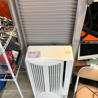 ☆中古 激安！！ 　コイズミ　ウインドエアコン　1.6/1.9ｋｗ　　KAW-1951形　2015年製　本体の幅36㎝×奥行17㎝×高さ77㎝　KD049　￥15,000！！