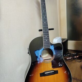 【美品/調整済み】Epiphone AJ-220SCE/VS エピフォン エレアコ アコギ