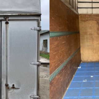 No.487 アルミバン 2t 車 ロング アルミ箱 バイク倉庫 トラック