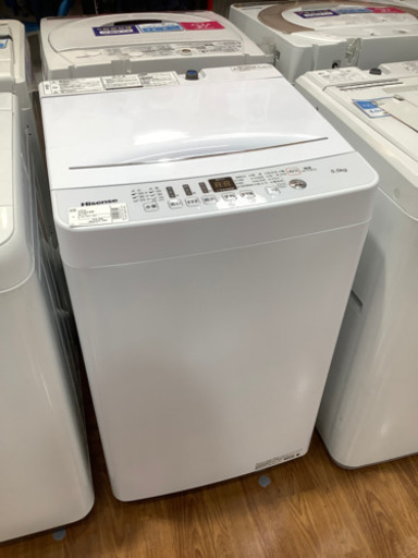 Hisense ハイセンス 全自動洗濯機 HW-T55D 5.5キロ | www