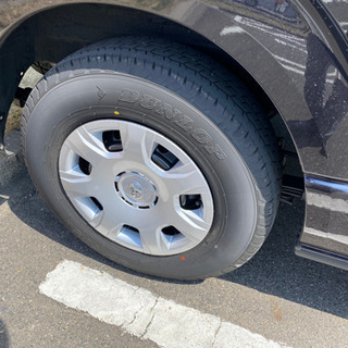 ハイエース6型純正ホイール・タイヤ・ナット