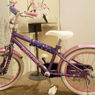 【ネット決済】子供用自転車　18インチ(補助輪つき)