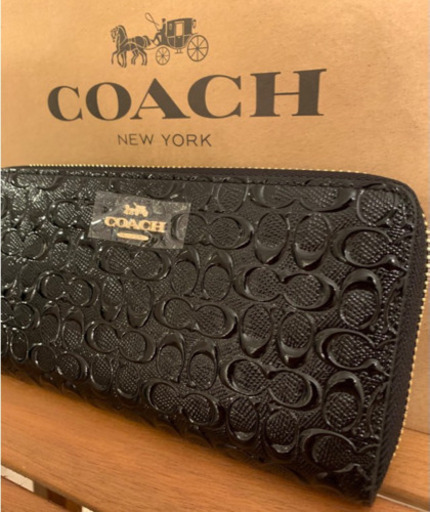 coach長財布\