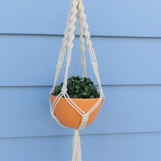 MACRAME PLANT HANGER マクラメ編み プラント...