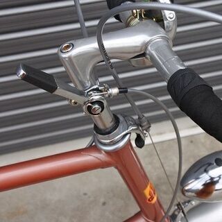 Peugeot(プジョー)ミニベロ 1×7s チェーン、タイヤ、サドル 