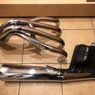 ゼファー400Ｘ　純正マフラー　美品！