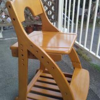 【差し上げます】木製学習椅子