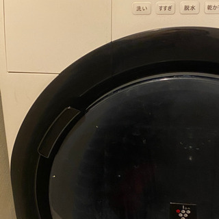 SHARP ドラム式洗濯機　最新　ドラム式洗濯乾燥機 ホワイト系 ES-S7E-WR 