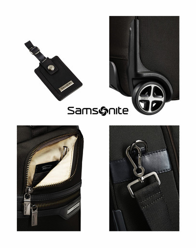 新品！75%OFF サムソナイト ビジネスバッグ 2in1 キャリー 機内持込可