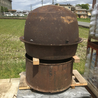 風呂五右衛門釜レトロ　値引きします！