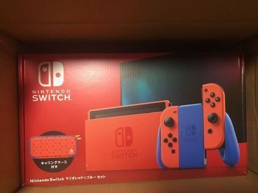 新品　任天堂スイッチ本体　Nintendo Switch本体レッド×ブルー