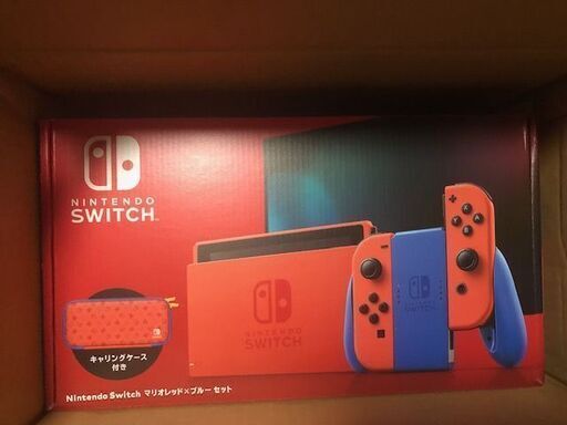 新品　任天堂 ニンテンドースイッチ 本体 Nintendo Switch マリオレッド×ブルー  HAD-S-RAAAF