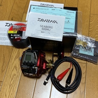 新品未使用　Daiwa SEABORG 500MJ  PE4号500m 巻き