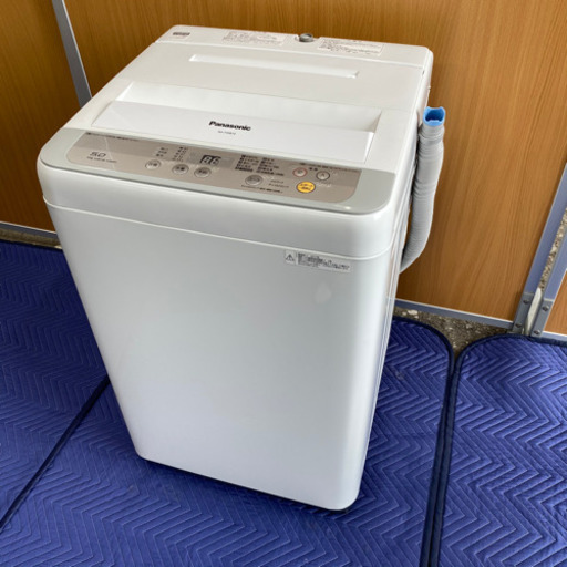 パナソニック　全自動電気洗濯機　NA-F50B10 2017年製