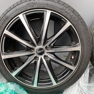 MID ユーロスピードV25 4本 215/45r17 PCD100