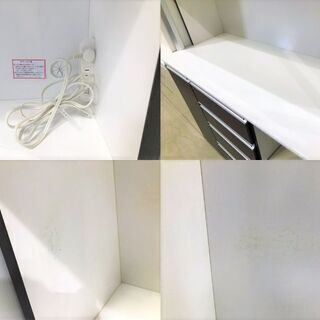 直接引き取り歓迎　１　レンジボード　1200×505×2010　ホワイト　２分割式　ソフトクローズ　食器棚　キッチン　住まい