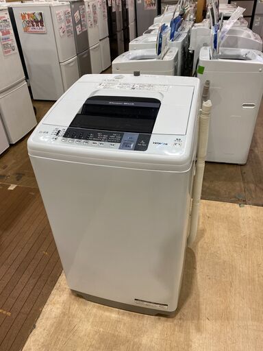 品揃え豊富で 【愛品館市原店】日立 2016年製 7.0kg洗濯機 NW-7MY【管理I4S028953-104】 洗濯機