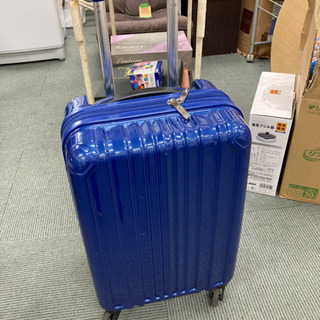 【ちょっとした旅行にちょうどいい🚃】スーツケース ブルー