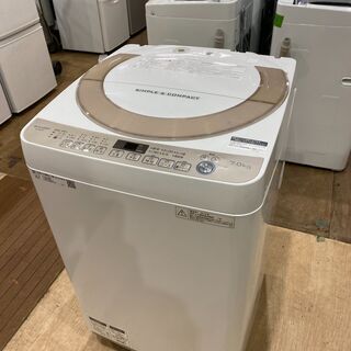【愛品館市原店】シャープ 2018年製 7.0kg洗濯機 ES-...