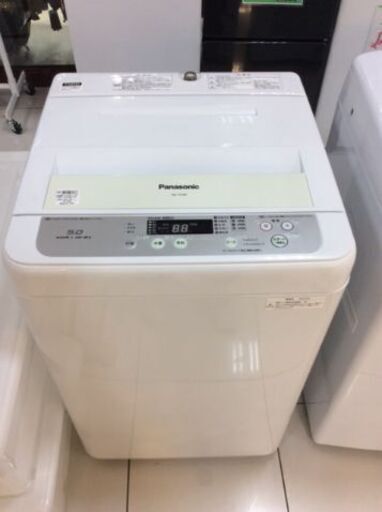 6ヵ月動作保証付　Panasonic　全自動洗濯機　5.0kg　2012年製【トレファク南柏店】