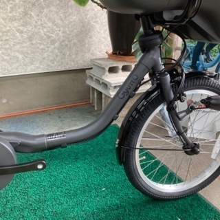 大人気💕パナソニック子供乗せ電動自転車　ギュットクルームEX マットディープグレー　