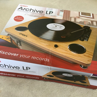 LP レコードプレーヤー ION Audio Archive L...