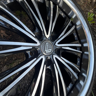 極上品　19インチ　　深リム　アルミホイール　