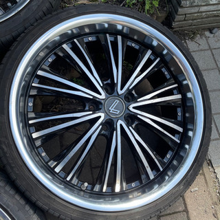 極上品　19インチ　　深リム　アルミホイール　