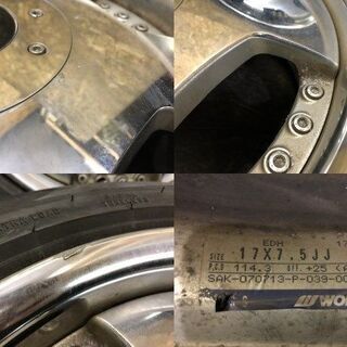 PIRELLI POWERGY 215/50R17】夏タイヤ【WORK Euroline ユーロライン 