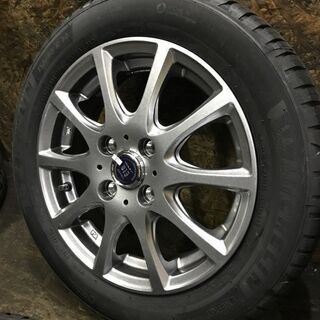 新品 2020年製【MICHELIN ENERGY SAVER 4 155/65R14】夏タイヤ【La Strada 社外ホイール 14インチ4.5J4HPCD100+45】バランス調整済(VTL369) クレジットカード QR決済可能