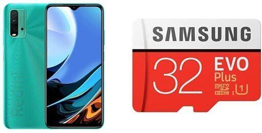 送料無料】[SDカードセット]Xiaomi Redmi 9T 4+64GB オーシャン