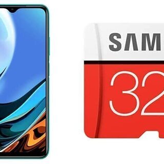 送料無料】[SDカードセット]Xiaomi Redmi 9T 4+64GB カーボングレー+