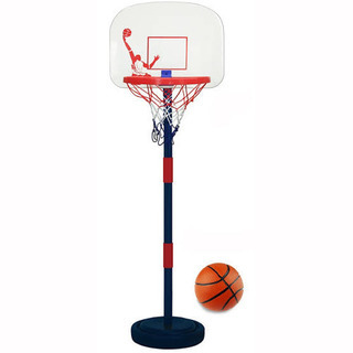 最終値下げ　美品　バスケットボール　リング　ボール　セットの画像