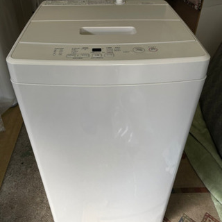 【リサイクルサービス八光　田上店　安心の3か月保証　配達設置ok】無印良品　電気洗濯機・５ｋｇ ＭＪ‐Ｗ５０Ａ